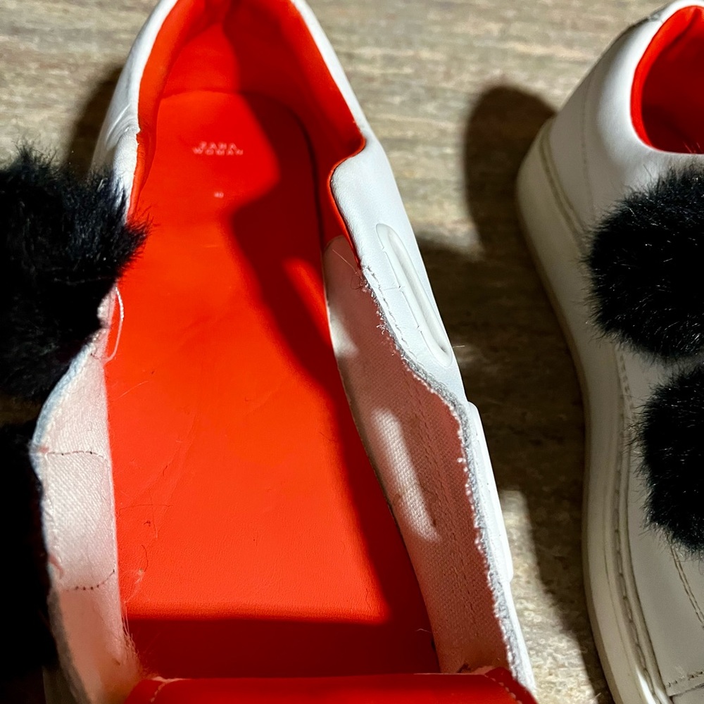Zara Woman sneakers with plush and Sherpa - Picture 15 of 16